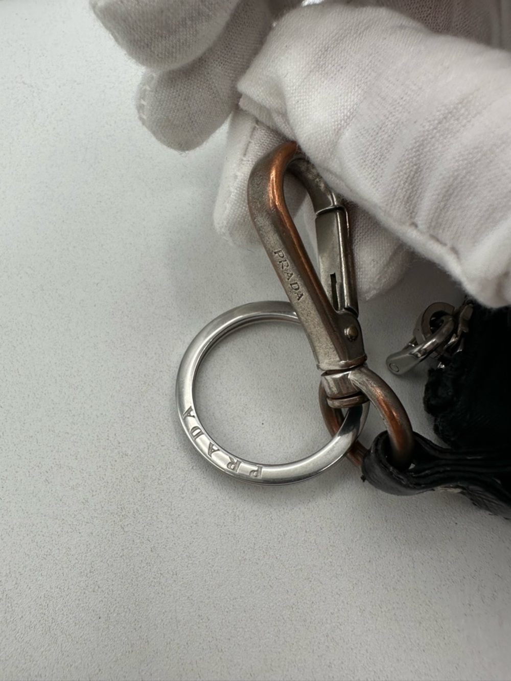 Prada Re Nylon Chain Pouch - Picture 5 of 10